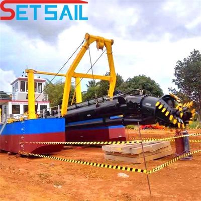 Lifeong After-sales Service Geavanceerde Snipper Zuigersand Dredger Totaal diepte 1,5m-5m