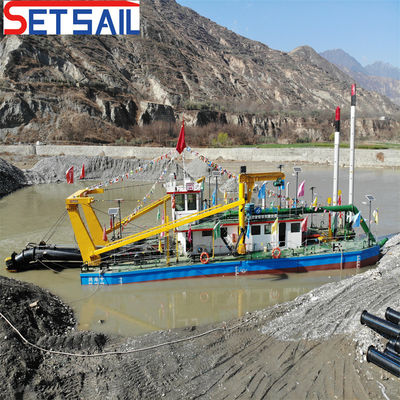Dieselmotor-snijdmachine zuigdredge zanddredger met CTS-slottype en restitutie
