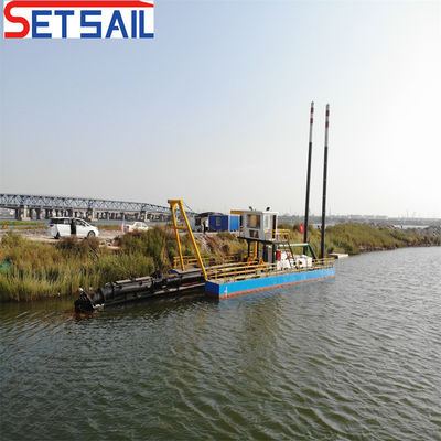 Dieselmotor-snijdmachine zuigdredge zanddredger met CTS-slottype en restitutie