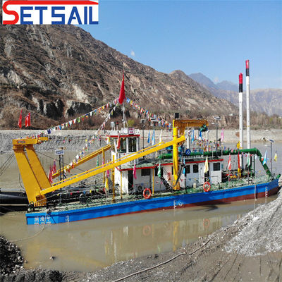 Dieselmotor-snijdmachine zuigdredge zanddredger met CTS-slottype en restitutie
