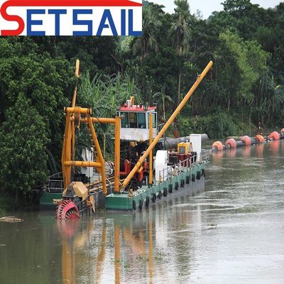 22 inch diesel motor cutter zuigersand dredger met pomp betaalbare verzendkosten