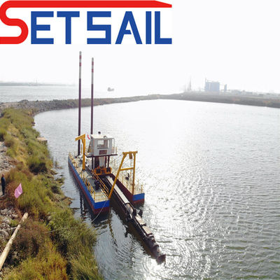 550 Zandpomp en 22 inch Diesel motor Cutter Zuigzand schip voor herstel