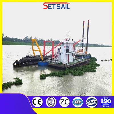 16-65m Set Sail Mute CCS Cutter Auger Suction Hydraulische bagger met D-1 dieselmotor