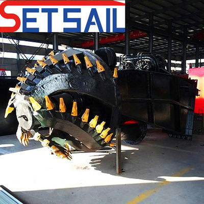 22 inch Cutter Suction Dredger voor aangepaste aanvraag Aanpassing 15m Dredging Diepte