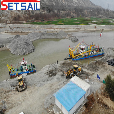 CTN Slot Type aangepast 22 inch Cutter Suction River Sand Dredger voor Lake Box Structure