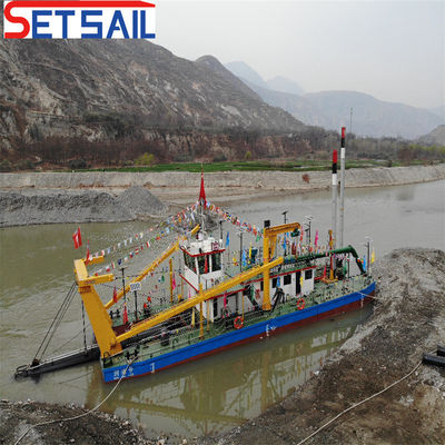 CTN Slot Type aangepast 22 inch Cutter Suction River Sand Dredger voor Lake Box Structure