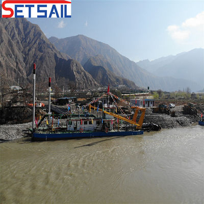 CTN Slot Type aangepast 22 inch Cutter Suction River Sand Dredger voor Lake Box Structure