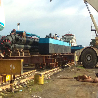 Goudmijnwinch en Spud Carrier Mini-hydraulische bagger met lage onderhoudskosten