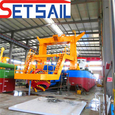 22 inch Cutter Suction Dredger in Maleisië met doosstructuur en op maat gemaakte structuur
