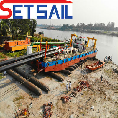 22 inch diesel motor zee zand droeger met 550 zand pomp en 15m droogdiepte