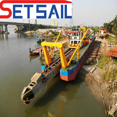 22 Inch Cutter Suction Dredger met hydraulische besturing Volledige betaling Shijiazhuang Pump