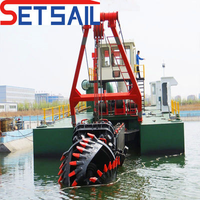 20 Inch Cutter Suction Dredger met onderwaterpomp Hoge capaciteit 750-1000 kubieke meter