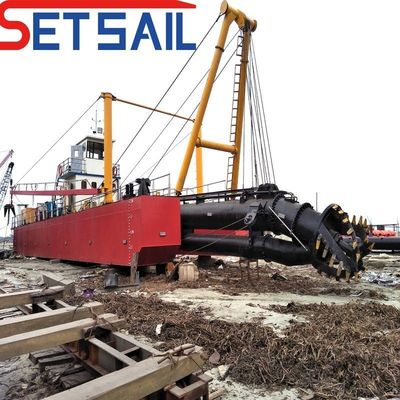 Krachtige 20 inch Cutter Suction Dredger met Deep Sounder en Cumins 1335kw Main Engine