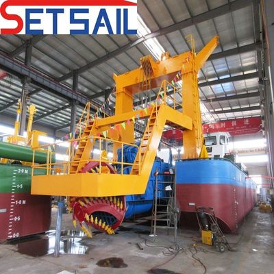 20 Inch Cutter Suction Sand Dredger met 15 Meter Dredging Diepte en 8,8 Meter Breedte