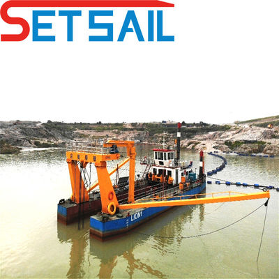 Lange 16-65m Hydrocyclone Set Sail Mute Dredger met cyclone type en mute werking