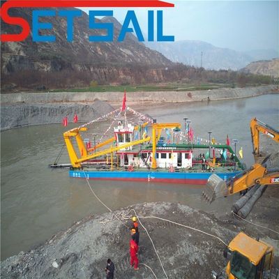 20 Inch Cutter Sand Pumping Dredger voor binnenwateren aangedreven door diesel QHCSD-437