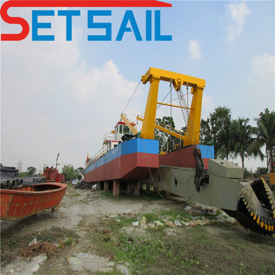 Professionele dieselmotor snijmachine zuigersand bagger met 54m hoofd en CTS slot type