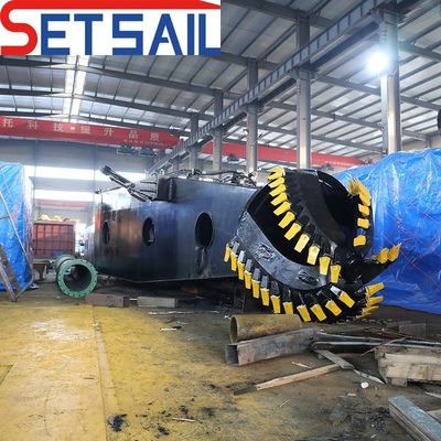 20 Inch Cutter Zuigende Zee Zand Dredger met Diesel Power Levenslange After-Sales Service