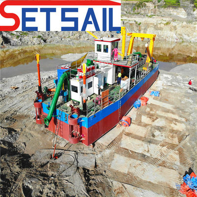 20 Inch Cutter Zuigzand Dredger voor zee mond zand Diesel Power en Cyclone Type
