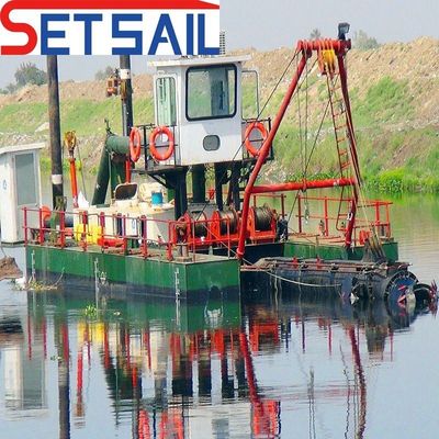 20 Inch Cutter Zuigzand Dredger voor zee mond zand Diesel Power en Cyclone Type