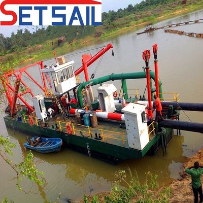 20 Inch Cutter Zuigzand Dredger voor zee mond zand Diesel Power en Cyclone Type