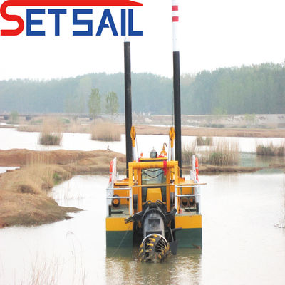 20 Inch Cutter Zuigzand Dredger voor zee mond zand Diesel Power en Cyclone Type