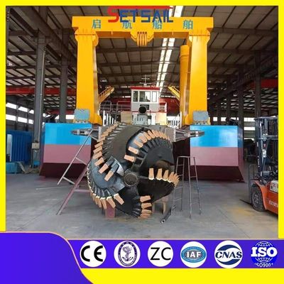 16-65m Lengte D-1 Shijiazhuang Kingda Sand Pump Cutter Zuigdrager voor zandwinning