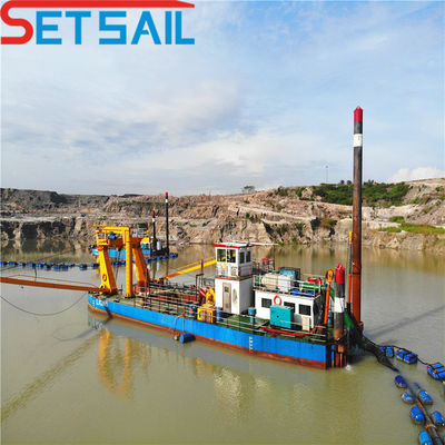 20 inch Cutter Zuigdredger met een droogdiepte van 15 meter vanaf Direct