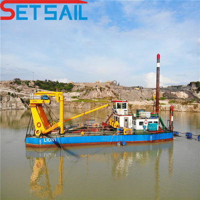 20 inch Cutter Zuigdredger met een droogdiepte van 15 meter vanaf Direct