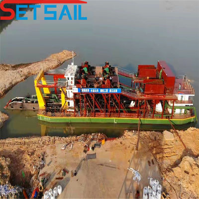 32000.000kg Pakket Bruto Gewicht CTS Slot-type zanddredger voor damdredger
