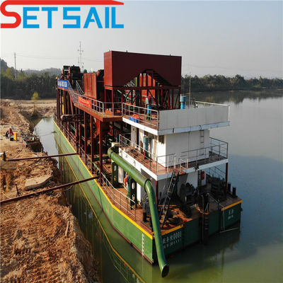 32000.000kg Pakket Bruto Gewicht CTS Slot-type zanddredger voor damdredger