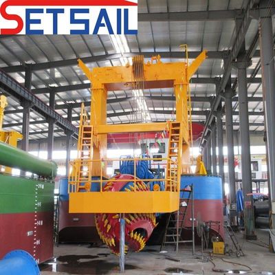 18 Inch Cutter Zuigdredger voor Egypte Cumins 260 Kw Hulpkracht 700m3 Capaciteit