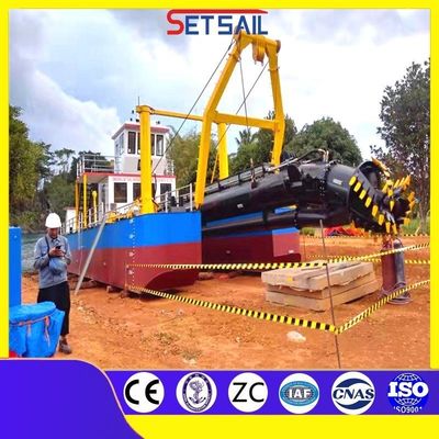 Dredger met Yoken Hydarulic Steel Plate Type Marine Steel
