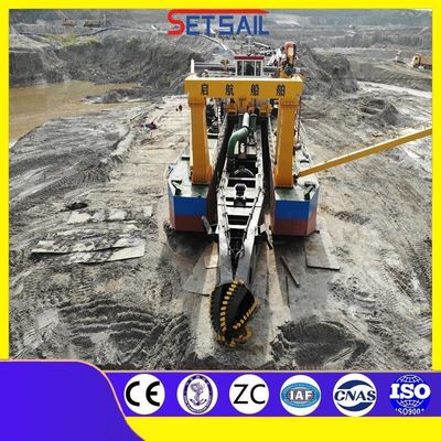 Hna Mute CCS Cutter Suction River Sand Dredger Aanpassing