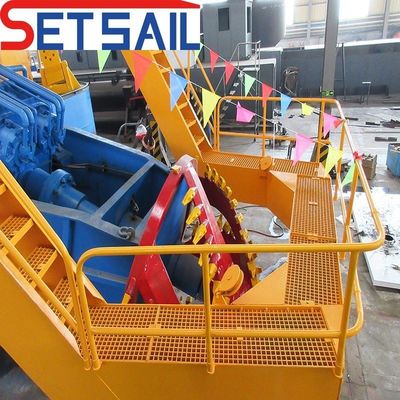 Op maat gemaakte aanvraag 18 inch Cutter Zuigdrager Maximale droogdiepte 15 meter