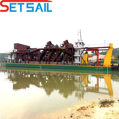 18 inch hydraulische besturing cutter zuigdredger met CTN slot type en 700m3 capaciteit
