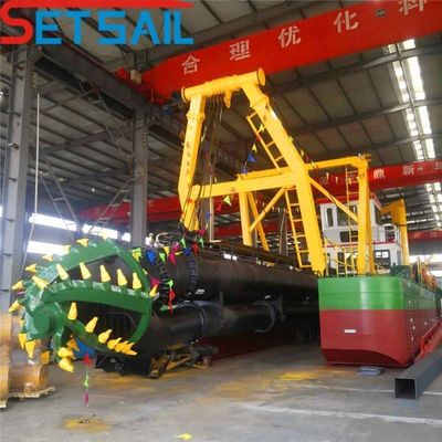 18 inch hydraulische besturing cutter zuigdredger met CTN slot type en 700m3 capaciteit