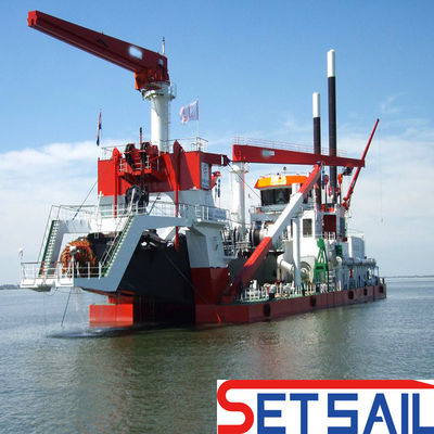 Rexroth Hydraulic 18 inch Cutter Suction Dredger voor herstelwerkzaamheden en Amerikaanse munt