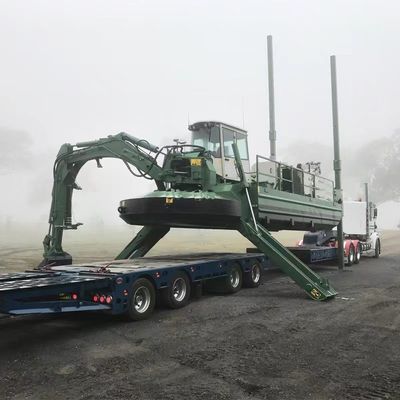 120m3-700m3/h capaciteit Meerdere functie droeger aan zee met Kingda zandpomp en graafmachine
