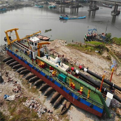 Gepersonaliseerde 18 inch Cutter Suction Dredger met 180kw Cutter Head Power van Professional