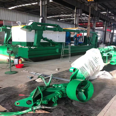 6 meter droogdiepte Amfibische veeldoelige droogmachine voor milieubescherming