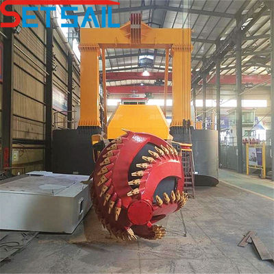 180000.000kg brutogewicht Hydraulische 18 inch snijmachine zuigersandgraver met vrachtwagen