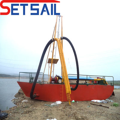 Zuigersandpomp-dredger voor mijnbouwproject Cummins.