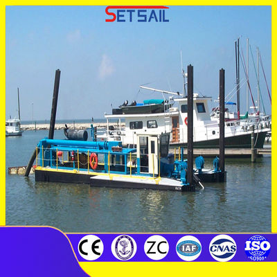 7 m totale hoogte Diesel Power Dredger Type Machine Snipper Zuigersand pompen Dredger