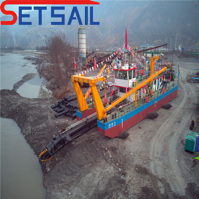 20 inch Cutter Suction Dredger 137L Totaal brandstofverbruik en 895kw hoofdmotorvermogen