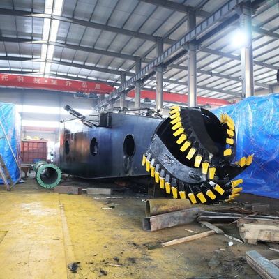 20 Inch Cutter Zuigdregger / Dredging Equipment met 1193 Mail Engine Power en Pump