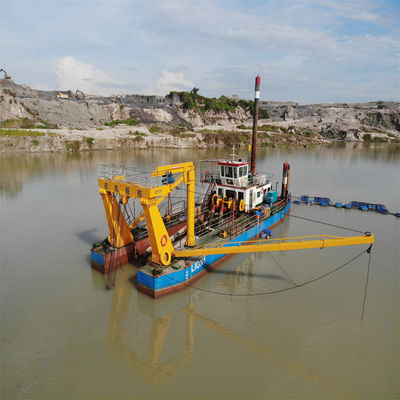 20 inch zanddregger in Bangladesh met een aangepast ontwerp en 2000m ontladingsafstand