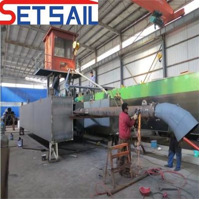 Dredger met zuigstraal van het type CTS-slot voor de diamant- en zandwinning in rivieren