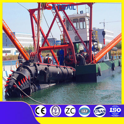 Shijiazhuang Industrial Pump uitgerust met 20 inch Cutter Suction Sand Dredger voor de rivier