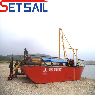 Setsail Jet Suction Dredger met Shijiazhang Kingda Pump's toonaangevende baggeroplossing